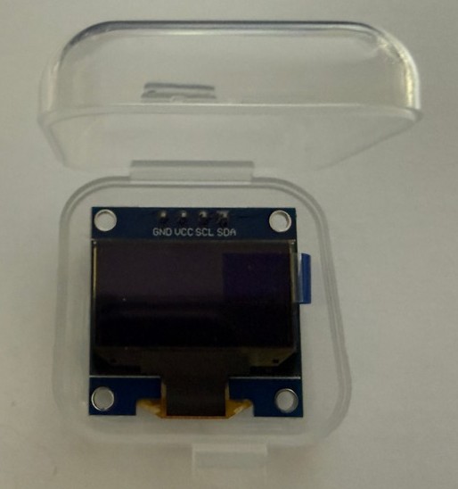 0.96 吋 OLED 顯示模組｜I²C 四線介面 ｜雙色 Arduino／微控制器適用