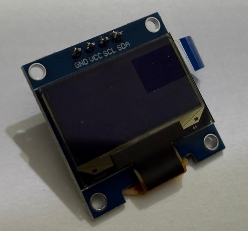 0.96 吋 OLED 顯示模組｜I²C 四線介面 ｜雙色 Arduino／微控制器適用