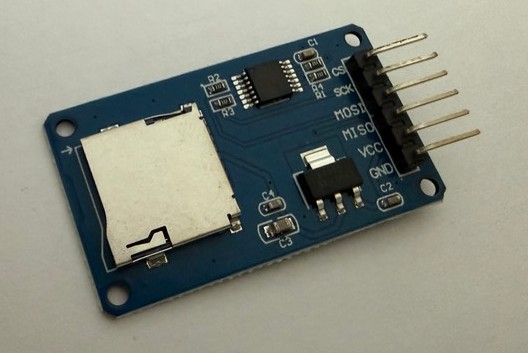 Micro SD Card Adapter 模組｜SPI 介面 MicroSD／TF 記憶卡讀寫擴充板