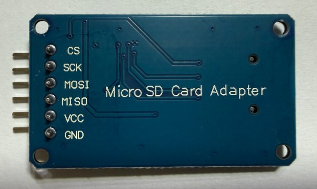 Micro SD Card Adapter 模組｜SPI 介面 MicroSD／TF 記憶卡讀寫擴充板
