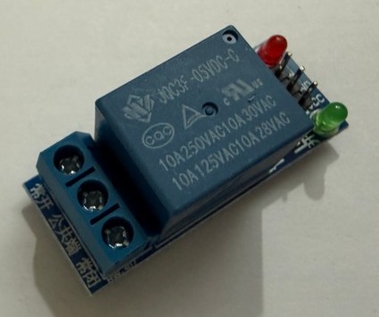 JQC3F-05VDC-C 5V 單路繼電器模組｜10A 負載控制／螺絲端子／雙 LED 指示燈｜長版