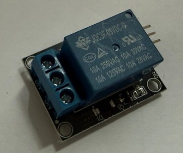 JQC3F-05VDC-C 5V 單路繼電器模組｜10A 負載控制／三端子輸出／開發板控制適用｜短板