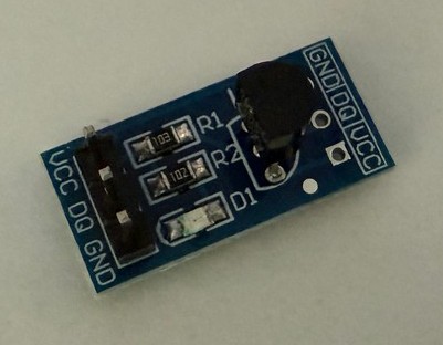 DS18B20 數位溫度感測模組／單匯流排測溫模組／Arduino 開發板適用