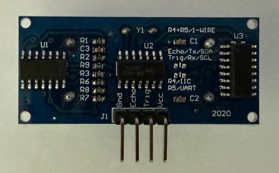 HC-SR04 超音波測距感測器模組｜Trig／Echo 四線式介面 Arduino 開發板適用