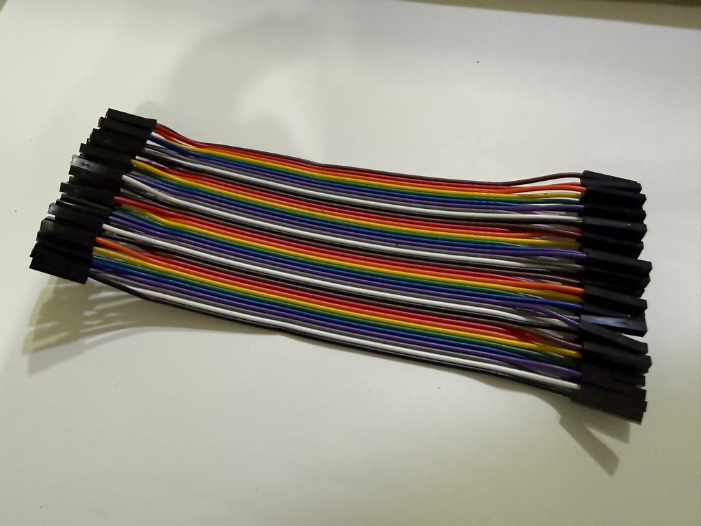 杜邦線 母對母 40P 15CM｜2.54mm 接線端子 Arduino Nano Sensor 感測器連接線