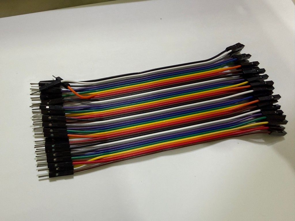 杜邦線 公對母 40P 15CM｜Arduino 麵包板 Sensor 感測器連接線