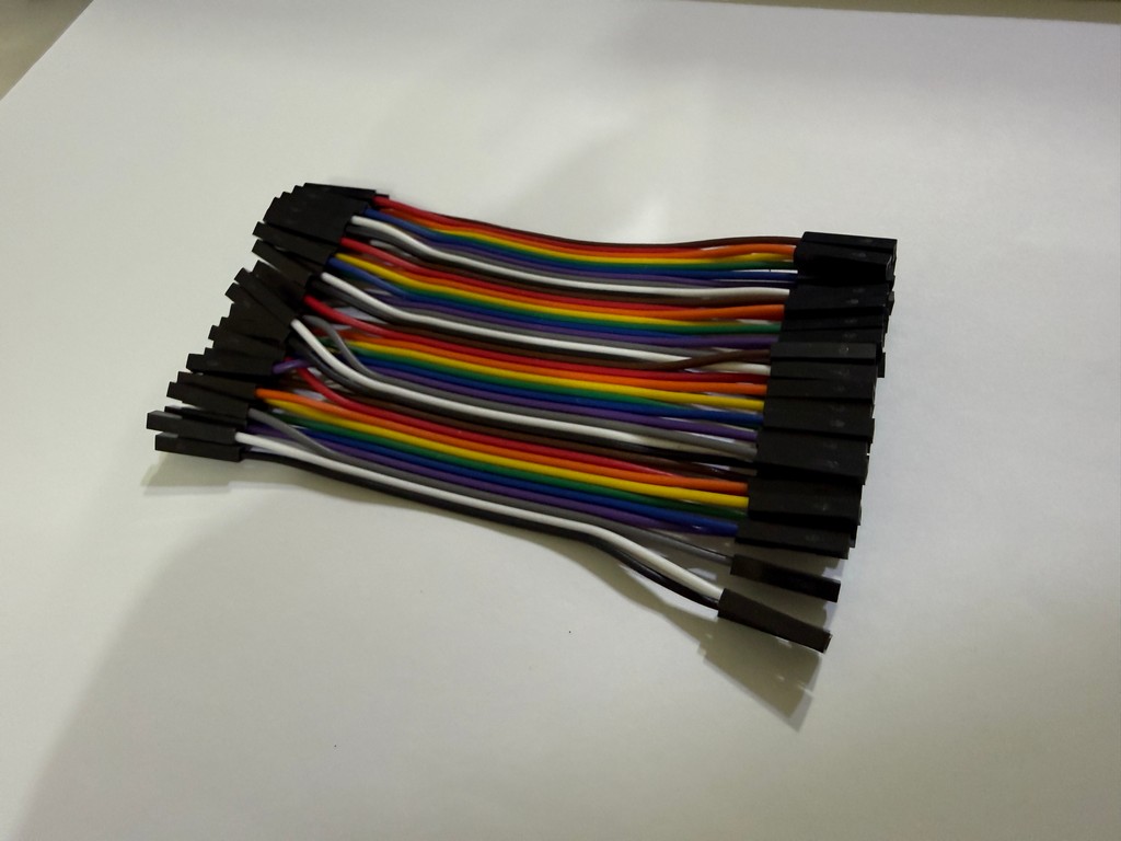 杜邦線 母對母 40P 10CM｜2.54mm 接線端子 Arduino Nano Sensor 感測器連接線