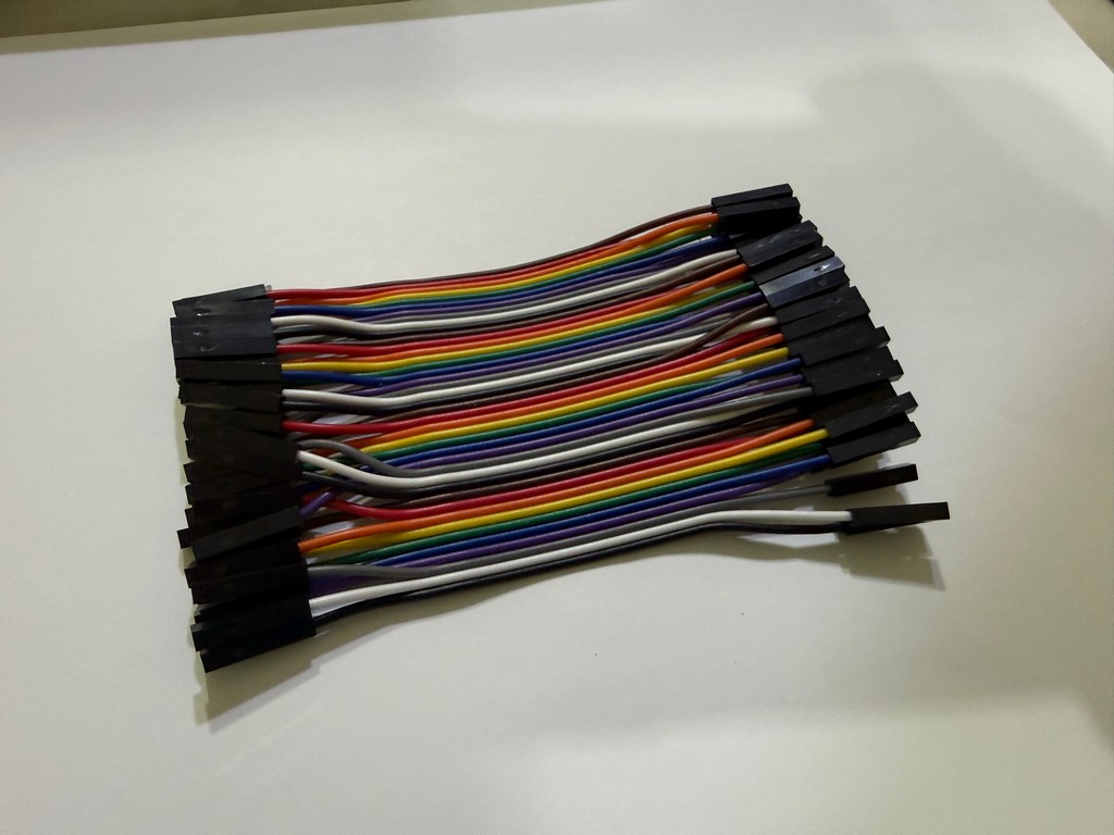 杜邦線 母對母 40P 10CM｜2.54mm 接線端子 Arduino Nano Sensor 感測器連接線