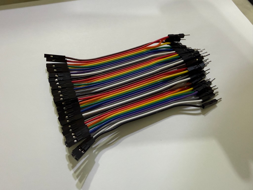 杜邦線 公對母 40P 10CM｜Arduino 麵包板 Sensor 感測器連接線