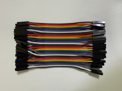 杜邦線 母對母 40P 10CM｜2.54mm 接線端子 Arduino Nano Sensor 感測器連接線